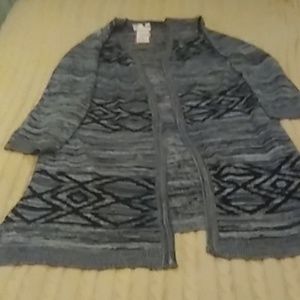 Brand new with tags. Brand O mg from Macy's. Long sweater light material size L